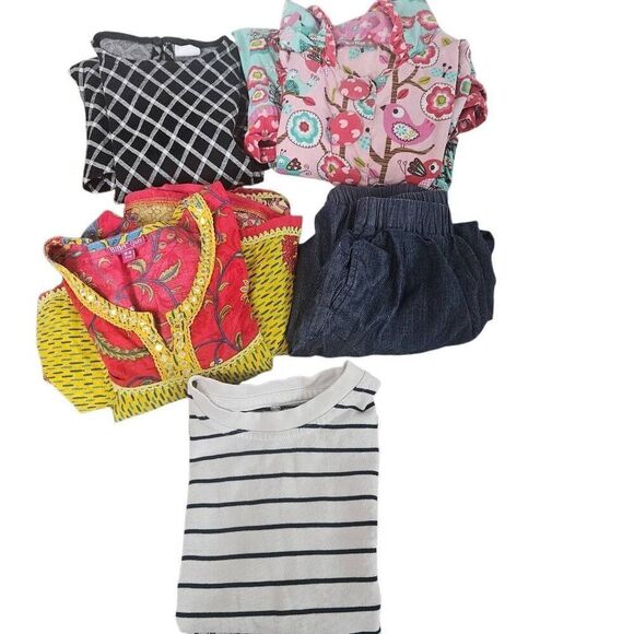 Bundle girls dresses and pants - Picture 1 of 11